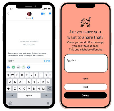 Are You Sure? within Tinder and Plenty of Fish